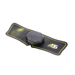 Elektrostimuliatorius LV raumenims HMS ABS Master Pro Super, juodas
