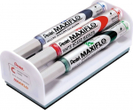 Pentel Maxiflo S geltonas sausai trinamas markeris