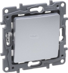 Legrand Niloe Selection jungiklis 10ax, sidabrinis