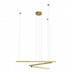 "Maxlight" pakabinamas &scaron;viestuvas "Trio 3 Brushed Gold" P0474D