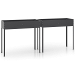 Sodo loveliai vidaXL 90 cm, 2vnt.