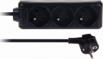 Libox prailgintuvas 3 lizdai, 1.5m, juodas, Ip20