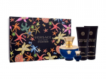 Rinkinys Versace Pour Femme Dylan Blue: kvapusis vanduo, 90 ml + kvapusis vanduo, 10 ml + du&scaron;o želė, 100 ml + kūno losjonas, 100 ml