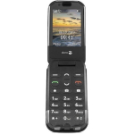 DORO 7988 Dėklas - Apsauginis dangtelis DORO 6040, 6060, 7030 mobiliajam telefonui - Dirbtinė oda - Juoda