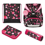 Mokyklinė kuprinė Herlitz Ultralight Plus Cats dots , 15 l