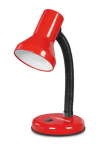 Stalinė lempa E27 raudona, lanksti, 31 cm auk&scaron;čio