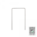 Metalinis kai&scaron;tis U formos 15 cm, 100 vnt