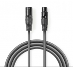 Nedis, XLR, 0,5 m