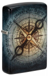 Žiebtuvėlis Zippo 48562 Compass Ghost Design, juodas