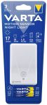 Varta Motion Sensor Night Light 16624 sieninis-naktinis žibintas su judesio jutikliais