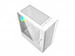Korpusas PC korpusas - Gembird - Fornax 4000 - Baltas - ARGB au&scaron;inimas - Midi ATX