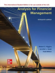 ISE Analysis for Financial Management 13th edition