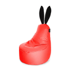 Vaiki&scaron;kas sėdmai&scaron;is Qubo &bdquo;Mommy Rabbit Strawberry POP FIT&ldquo; i&scaron; prakti&scaron;kos dirbtinės odos