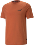 Puma mar&scaron;kinėliai vyrams Ess Logo Tee 586669 94, oranžiniai