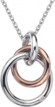 Sidabrinis kaklo papuo&scaron;alas moterims Hot Diamonds Interlocking DP373