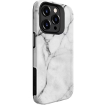 Evelatus Premium silikoninis dėklas skirtas Apple iPhone 14 Pro Marmurinė balta