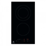 Electrolux LHR3233CK1 stiklinė viryklė - Juoda - 2 Hi-light degikliai - 18 cm - 700/1700 W