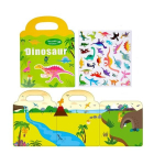 Magnetiniai lipdukai vaikams, Dinosaur 30 vnt.