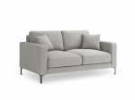 Dvivietė sofa Venus, &scaron;viesiai pilka