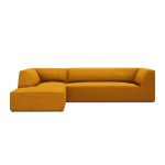 Sofa Micadoni Ruby, 273x180x69 cm, geltona