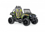 Dvivietis vaiki&scaron;kas elektromobilis Peg Perego RZR PRO Green Shadow 24V