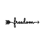 Opviq sieninė dekoracija Freedom, 1 vnt.