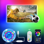 LED televizoriaus foninis ap&scaron;vietimas, su pulteliu., 9,84 pėdos / 299,92 cm