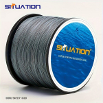 Pintas žvejybos valas &bdquo;Situation Super Strong Braided Line&ldquo;, Pilka &ndash; 45LB/546YDS