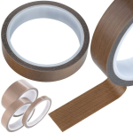 Izoliacinė juosta Rosfix 0.18mm &ndash; Atspari kar&scaron;čiui iki 300&deg;C, Stiklo pluo&scaron;tas, Plotis 50mm, Ilgis 10m
