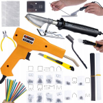 Komplektas Rosfix Prowelder Kit Mini &ndash; Plastiko suvirinimo rinkinys, 800 kabučių, 5 tipų strypai