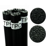 Plastiko suvirinimo viela Rosfix TPO Juoda 100g &ndash; Patvari, Lydymosi temp. 320&ndash;380&deg;C, Ilgis 42 cm