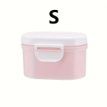 Plastikinė maisto saugojimo dėžė, Rožinė (mažas dydis) 1