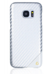Apsauginis dėklas OCCA Carbon skirtas Samsung Galaxy S7 Edge G935, Sidabrinis
