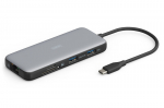 Digitus 8 prievadų Usb-c stotelė, Da-70915, su Ethernet