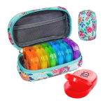 Kelioninis tablečių dėklas su užtrauktuku , įvairių spalvų