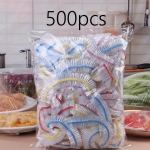 500vnt Vienkartinės Tamprios Du&scaron;o Kepuraitės ir Maisto Dangteliai