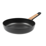 Resto Universalus keptuvė 93184 26 cm, 4 sluoksnių PFLUON, Aliuminis, Juoda, Medžio spalva, 1 rankena, Tinka indukcijai