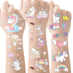 Vienaragio laikinų tatuiruočių lipdukų rinkinys