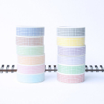 Washi lipnios juostos rinkinys 12 vnt., saldainio spalvos kostiumas