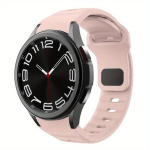 Dirželis Galaxy Watch 6 Classic 47mm 43mm 44mm 40mm silikoninis., &Scaron;viesiai raudona