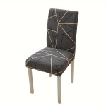 1/2/4/6 vnt. Elastingas Pilkas Kėdės Užvalkalas,  Fantazija