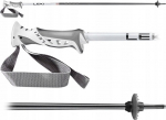 Slidinėjimo lazdos Leki Bliss, 120 cm, sidabrinė
