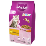Whiskas kačiukams su vi&scaron;tiena Junior, 14 kg