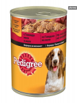 Pedigree su jautiena, 24x400 g