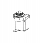 Filtro variklis Aquael Versamax FZN-1 102062, juodas