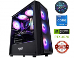MDATA GAMING Core i5-12400F 32GB 2TB SSD 1TB HDD RTX 5070 Windows 11 Pro
