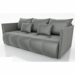 Sofa-lova Nesta, &scaron;viesiai pilka, veliūras