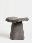 Pufas Atelier Del Sofa Asberg, pilkas