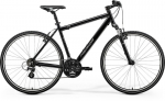 Hibridinis dviratis Merida Crossway 10‑V 28&Prime; 2024 juodas/sidabrinis