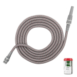 I&scaron;sitempianti laistymo žarna su priedais Bradas White Line SECRET DOTS, 18 m